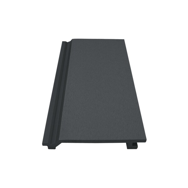 Ejoy 106in x 6.1in Outdoor WPC Vinyl Wall Siding Panel, 4PK